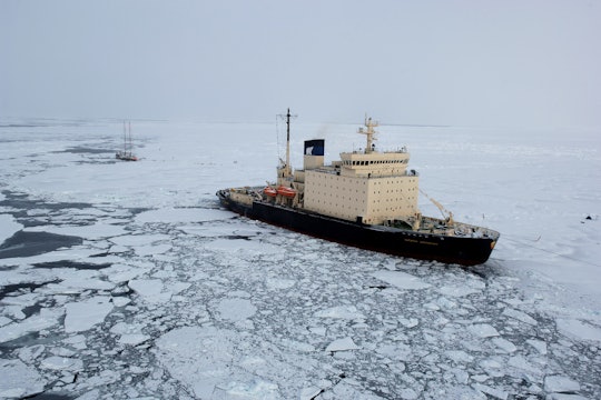 A icebreaking research vessel